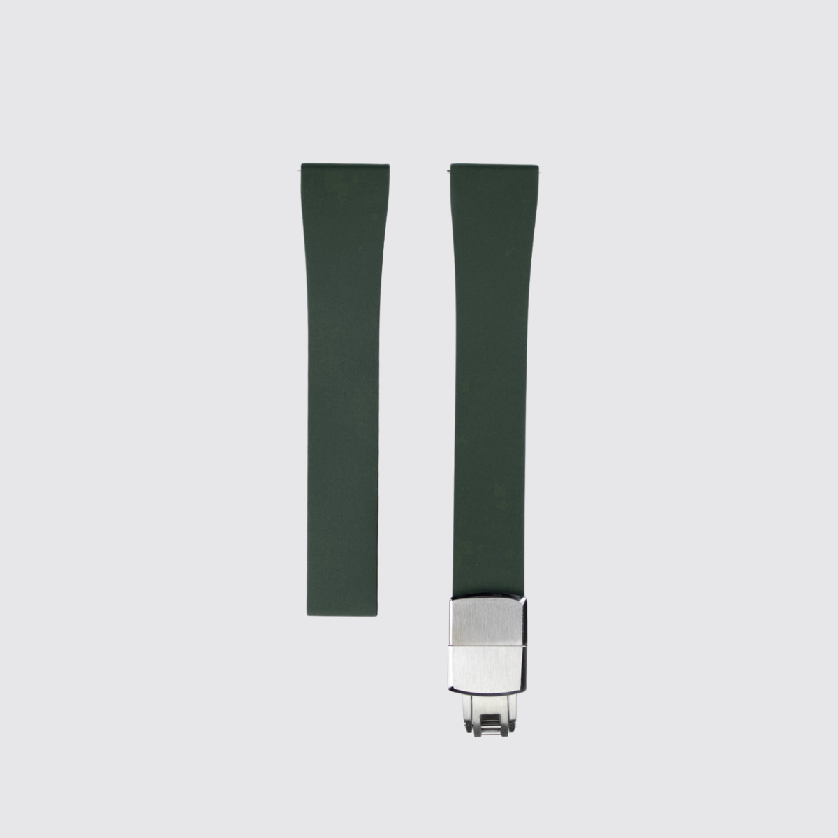 Khaki Rubber Watch Strap